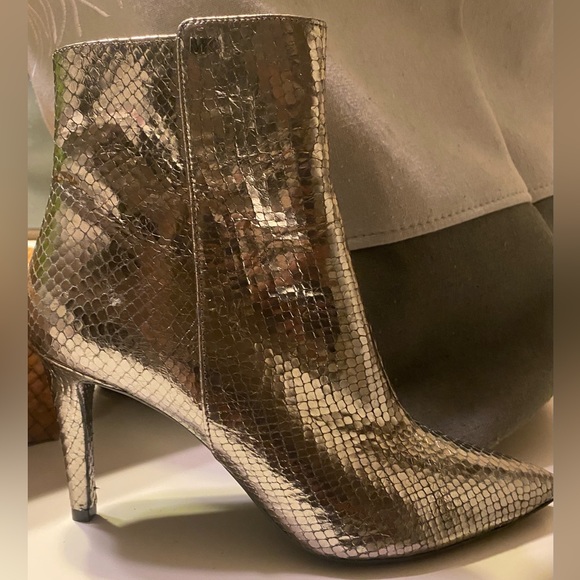 MK Silver Booties - Picture 2 of 4